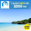 【ふるさと納税】【石垣市】しろくまツアーで利用可能なWEB旅行クーポン(3千円分)| 旅行 チケット 紙券 宿泊 宿泊券 宿 観光 クーポン ホテル 飛行機 交...