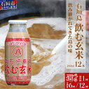 【ふるさと納税】《選べるお届け回数》「飲み継がれてきた島の味」石垣島 飲む玄米12本セット 6回定期便 12回定期便【 沖縄県 石垣市 石垣島 石垣 飲料 玄米...