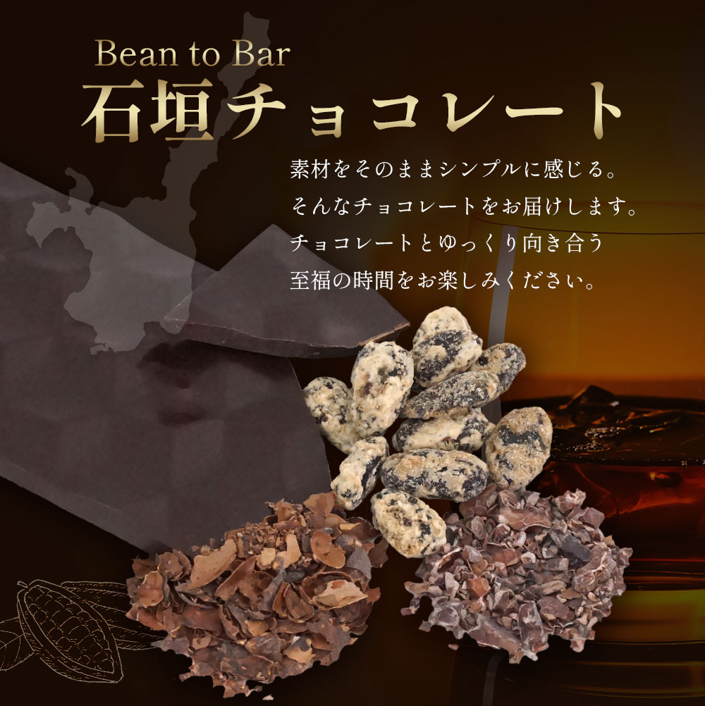 【ふるさと納税】石垣島限定クラフトチョコレート 4種セット FC-1｜ 沖縄県 石垣市 石垣島 クラフト チョコ 限定 カカオ