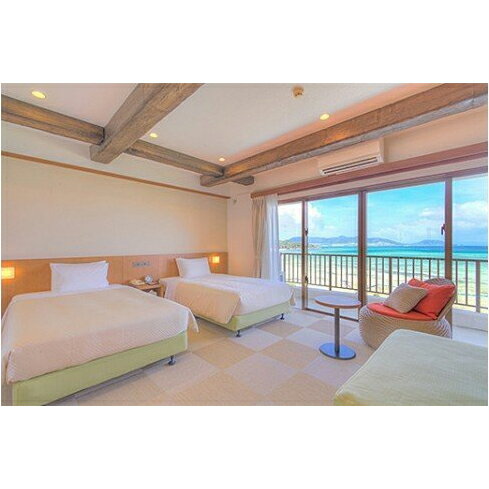 【ふるさと納税】石垣シーサイドホテル　一泊二食付ペア宿泊券 プール Gゴルフ 利用期限2年 沖縄県石垣市 IS-10