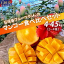 【ふるさと納税】【先行予約】産地直送！石垣島産 マンゴー 食べ比べセット4～4.5kg (3～4種) ...