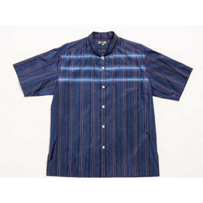 【ふるさと納税】総織り 服 メンズ かりゆしウェア 半袖 ( 1着 ) | 沖縄県 浦添市 体験チケット 体験 利用券 はた織り ロングコースター 人気