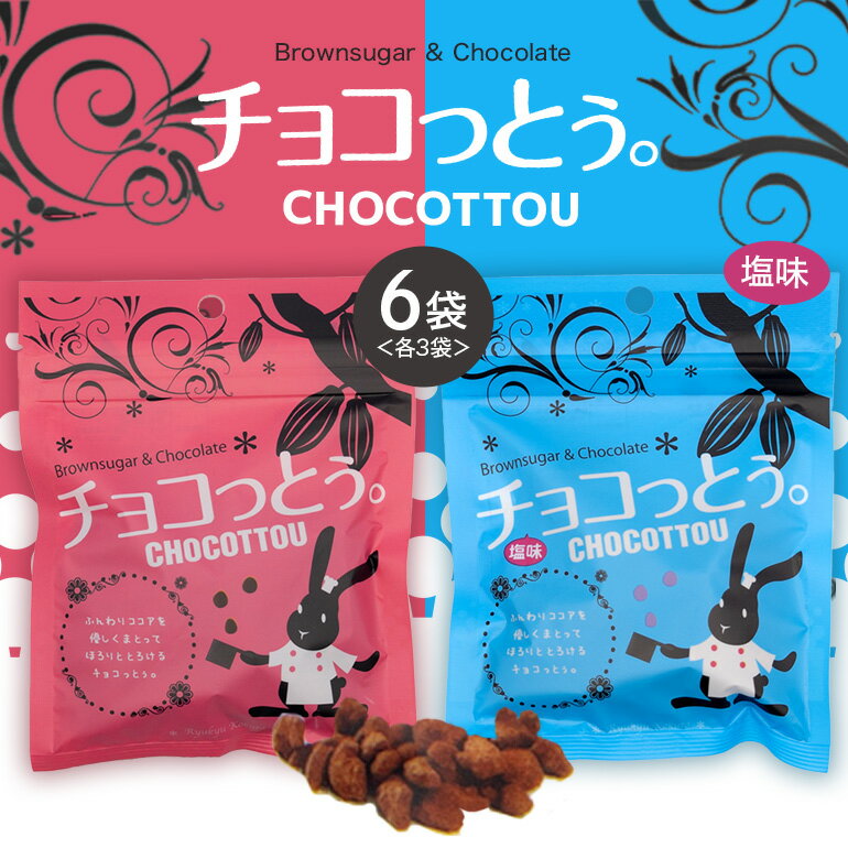 チョコっとう。2種×3袋 計6袋 173-23