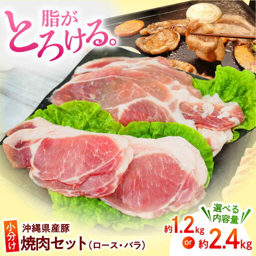【ふるさと納税】選べる内容量!沖縄県産豚肉 くいまーる豚 焼肉セット (ロース・バラ) 豚バラ 豚ロース スライス 焼き肉 小分け 沖縄市 / 宮城ふぁーむ 【ふるさと納税】選べる内容量!沖縄県産豚肉 くいまーる豚 焼肉セット (ロース・バラ) 豚バラ 豚ロース スライス 焼き肉 小分け 沖縄市 / 宮城ふぁーむ