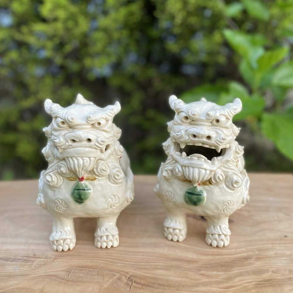 楽天市場】シーサー 置物(アート・美術品・骨董品・民芸品 楽天市場】シーサー 置物(アート・美術品・骨董品・民芸品