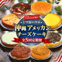 【ふるさと納税】【全5回定期便】ピザ屋が作る沖縄アメリカンチーズケーキ (18cm / 650g) チーズケーキ ケーキ 冷凍 取り寄せ ギフト 沖縄市 / 株...