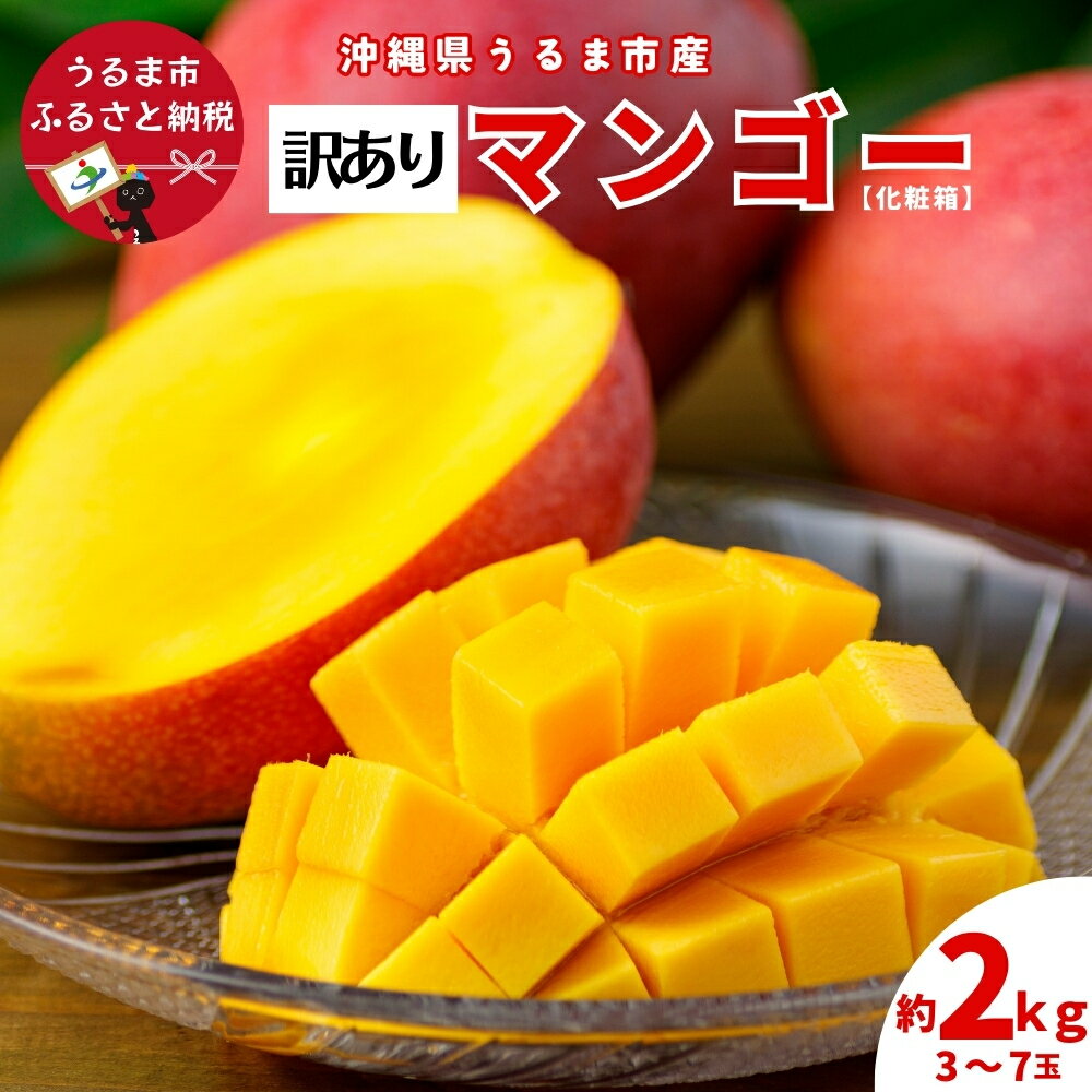 沖縄県 うるま市産 完熟 マンゴー 訳あり品 2kg