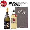 【ふるさと納税】「うるまの古酒セット」守禮3年古酒43度&暖流CRAFT3年古酒40度 【神村酒造】古酒 泡盛 沖縄 島酒 贈り物 贈答品 沖縄 うるま市
