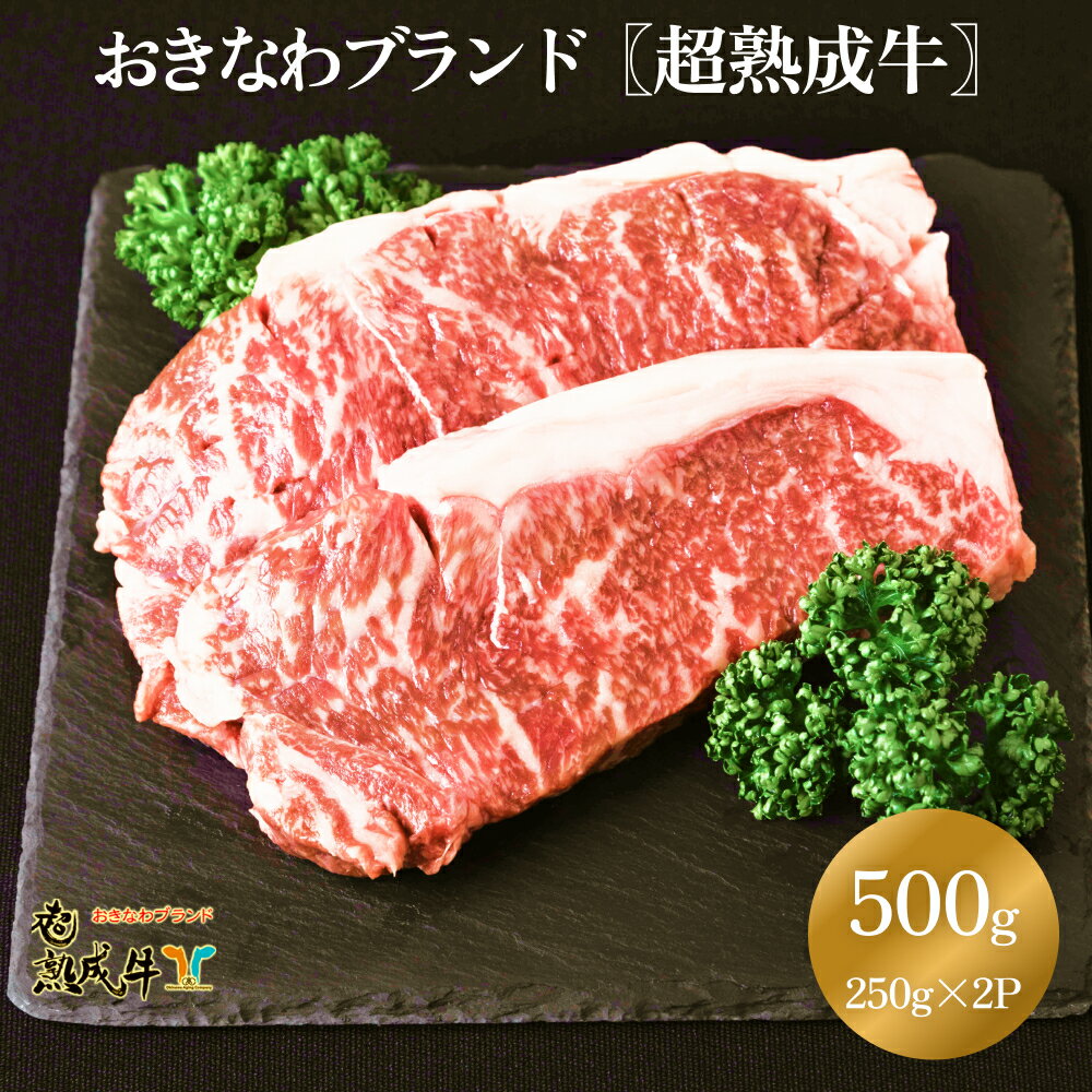おきなわブランド[超熟成牛]サーロインステーキ 500g(沖縄エージングカンパニー)