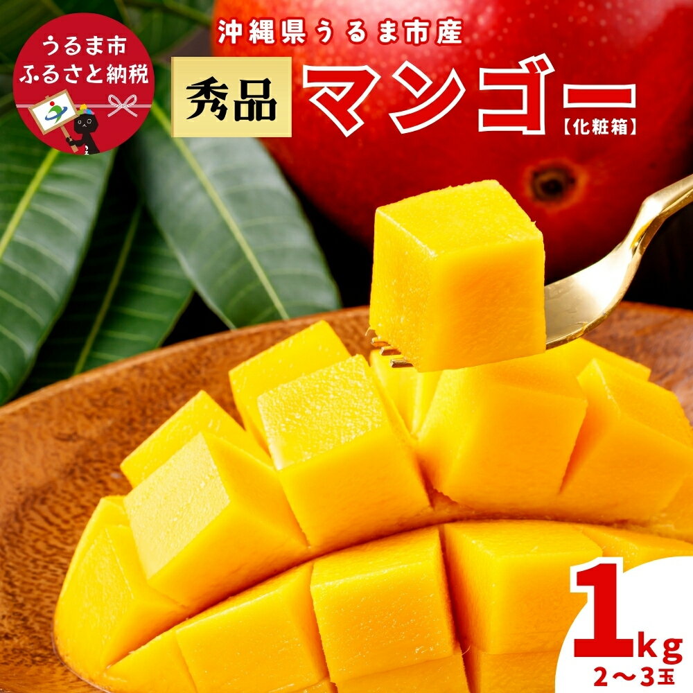 【ふるさと納税】沖縄県 うるま市産 完熟 マンゴー 秀品 1kg