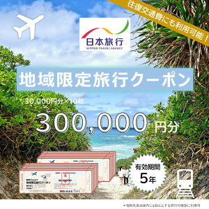 【ふるさと納税】沖縄県宮古島市 日本旅行 地域限定旅行クーポン300,000円分(JT006)