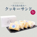 【ふるさと納税】~宮古島の恵み~ クッキーサンド 5個セット(AYT003)