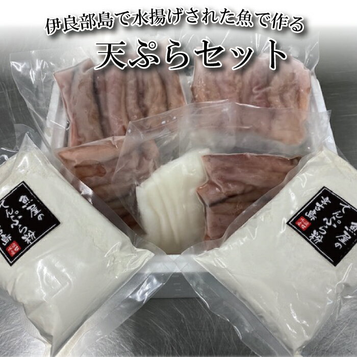 5位! 口コミ数「0件」評価「0」天ぷら 食べ比べ 惣菜 ( マグロ10本 × 4袋 & せいいか10本 × 1袋 & 天ぷら粉300g×2袋 ) 伊良部島(AD106) |･･･ 