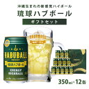 【ふるさと納税】琉球ハブボール350ml 12缶ギフトセット
