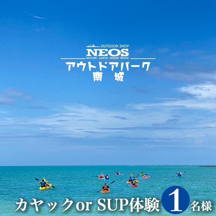 チケット カヤック or SUP体験 NEOSアウトドアパーク南城 ( 沖縄県南城市・1名様 ) | 体験返礼品 海 絶景 アクティビティ マリンスポーツ トイレ完備 シャワー完備 カヌー ボート 小型ボート サップ シーカヤック 返礼品 沖縄県 沖縄 南城市