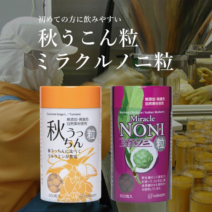 【ふるさと納税】ノニとウコンが初めての方に飲みやすい【粒：つぶ】タイプセット | 沖縄 沖縄県 南城市 ご当地 お取り寄せ ふるさと 納税 支援 ウコン