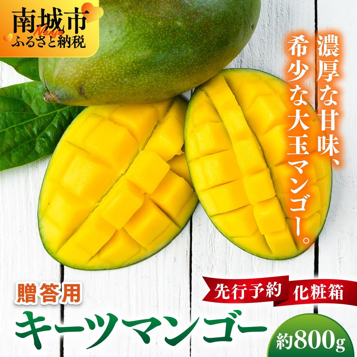 [先行予約]贈答用キーツマンゴー 約800g 化粧箱