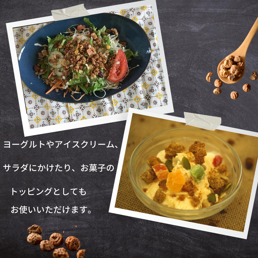 【ふるさと納税】《定期便：6ヶ月》タイガーナッツグラノーラ（プレーン）5袋【スーパーフード】