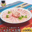 【ふるさと納税】【沖縄アグー豚】東村産 パイとん しゃぶしゃぶ用(バラ&ロース/計600g) あぐー あぐー肉 アグー アグー肉 豚肉 パイとん しゃぶしゃぶ ぶたしゃぶ ブランド豚 豚バラ 豚ロース パイン パイナップル パインアップル 脂身 鍋 お鍋 豚しゃぶ 沖縄 東村