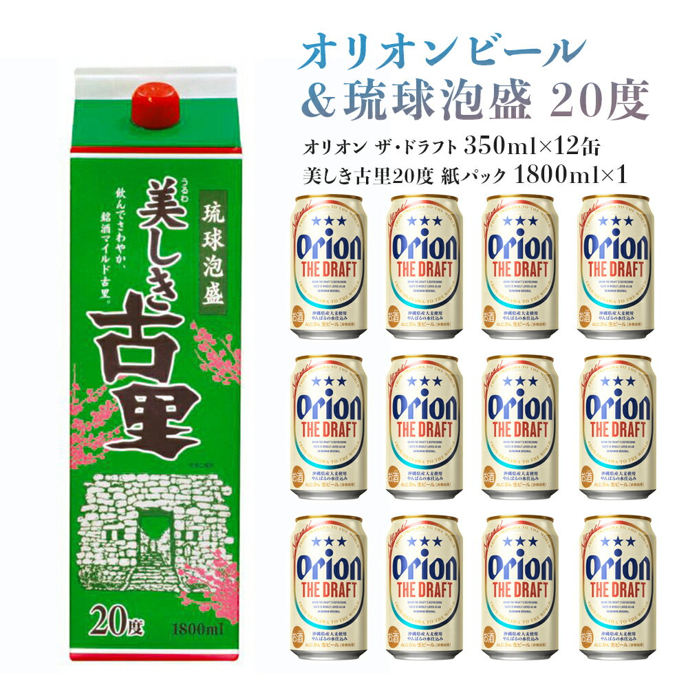 【ふるさと納税】オリオンビール＆琉球泡盛 20度