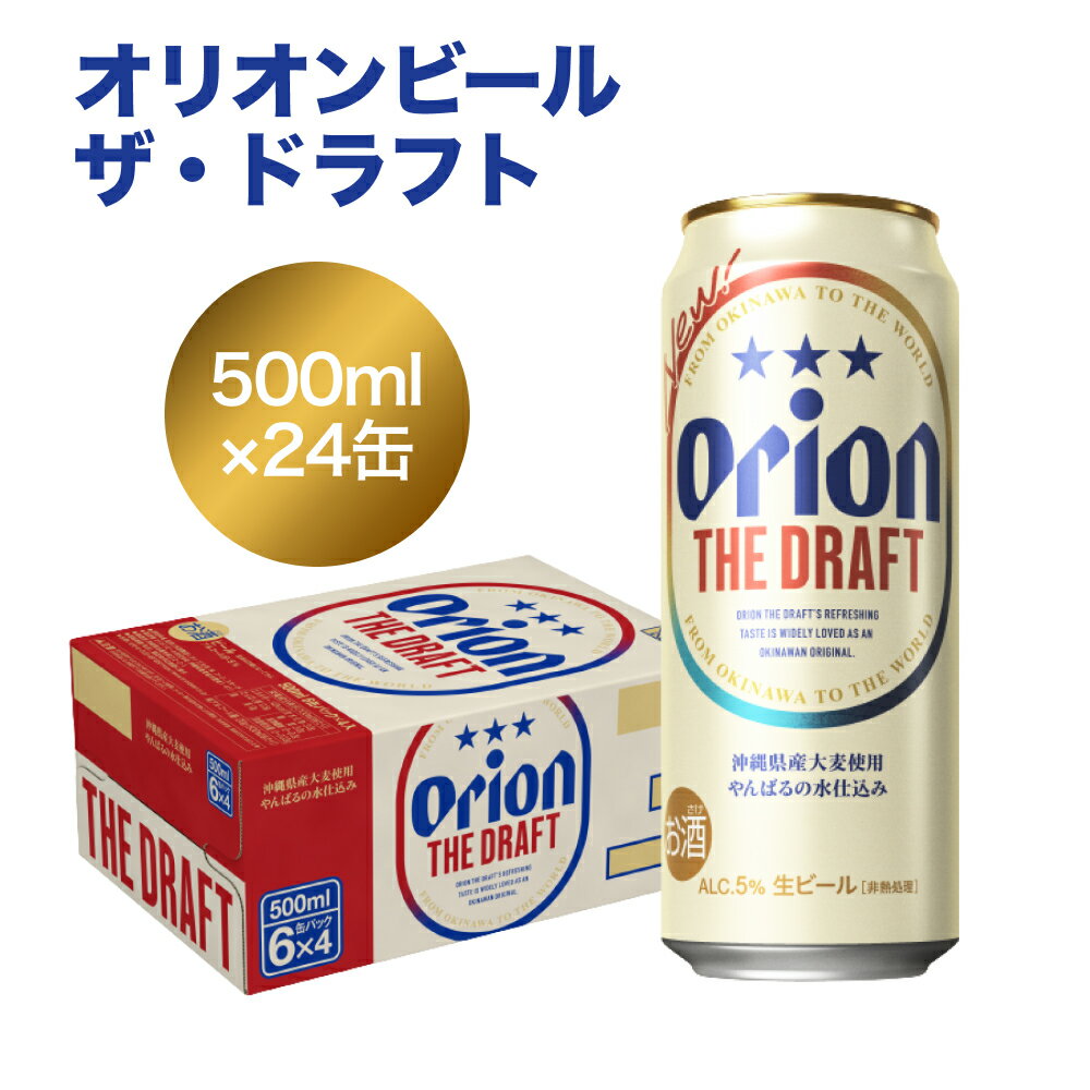 オリオンビール　ザ・ドラフト（500ml×24缶）