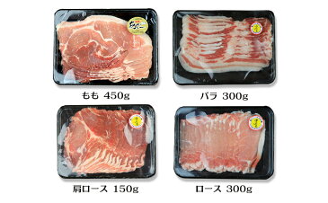 【ふるさと納税】あぐー豚肉しゃぶしゃぶCセット(1,200g)