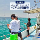 【ふるさと納税】チケット 体験利用券 魚釣り パヤオルアーフィッシング(ペアご利用券) シェラトン沖縄サンマリーナリゾート【完全貸切】 | 券 体験 ふるさと納...