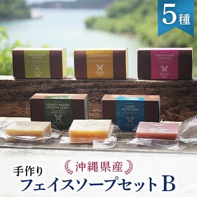 ボディケア人気ランク17位　口コミ数「0件」評価「0」「【ふるさと納税】沖縄県産手作りフェイスソープセットB【1100332】」