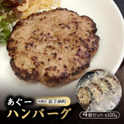 あぐーハンバーグ 100g×4個セット[配送不可地域:離島]