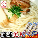 【ふるさと納税】琉球美人 2食 (乾麺)粉末スープ付き サン食品 3袋 | | 沖縄そば 沖縄 美味しさに 訳あり 北谷町 おすすめ 人気 送料無料|詳細画像