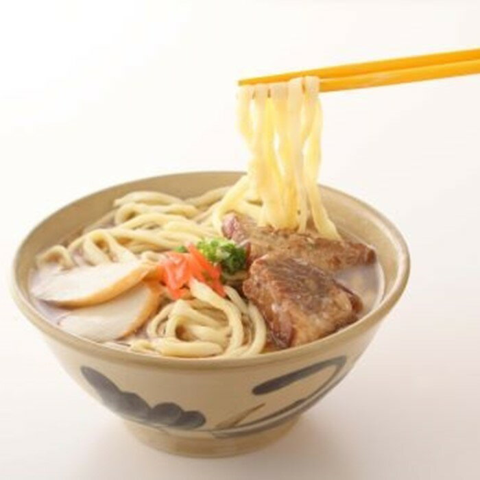 2位! 口コミ数「0件」評価「0」80万食以上の販売実績　与那原ソーキそばゆで麺5食セット