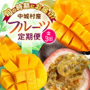 【ふるさと納税】【発送月固定定期便】2026年発送 JAおきなわが厳選する南国フルーツ定期便全3回【配送不可地域:離島】【4077025】