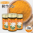 【ふるさと納税】沖縄県産 秋ウコン 700粒×3個セット【1521403】
