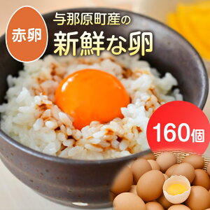 【ふるさと納税】与那原町産の新鮮な卵160個(赤卵)_ 生卵 たまご 玉子 鶏卵 まとめ買い 卵かけご飯 朝ごはん 玉子焼き 人気 美味しい 【配送不可地域:離島】【1408738】