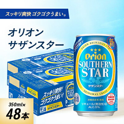 【ふるさと納税】オリオン サザンスター2ケース(350ml×