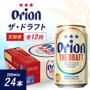 7位! 口コミ数「0件」評価「0」【毎月定期便】12ヵ月定期便!オリオンビール ザ・ドラフト(350ml×24缶)全12回【4002194】