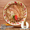 【ふるさと納税】自家製生麺 タイラの三枚肉沖縄そばセット 8食入り ミニコーレーグース付き