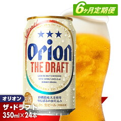 【ふるさと納税】【定期便6回】オリオン ザ・ドラフト＜350ml×24缶＞が毎月届く【価格改定】