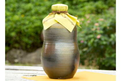 【ようざん窯】my古酒づくりに! 琉球南蛮焼の1升甕