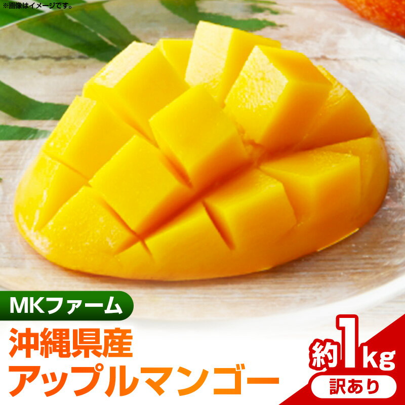 【ふるさと納税】【2025年発送】MKファームの訳ありアップルマンゴー約1kg【訳あり】- 訳アリ 沖縄県産 産地直送 南国フルーツ 旬の味覚 アップルマンゴー オススメ 沖縄県 八重瀬町のサムネイル