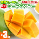 【ふるさと納税】【2025年発送】南国フーズのキーツマンゴー訳あり 約3kg - 家庭用 訳アリ 沖縄 産地直送 南国フルーツ 旬の味覚 沖縄県産 国産マンゴー...