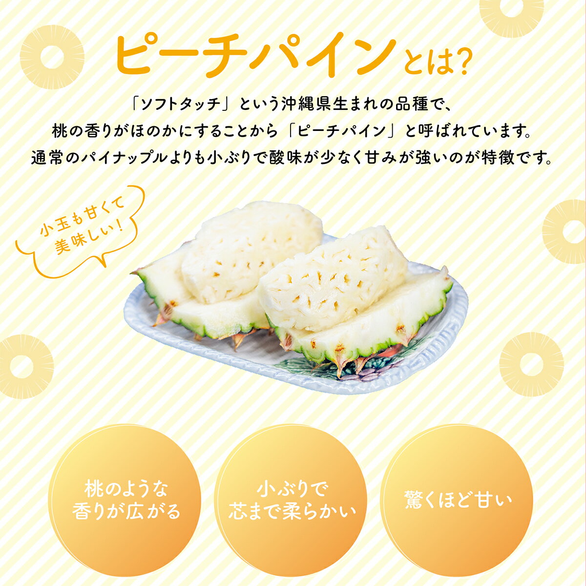【ふるさと納税】2026年 先行予約 定期便 3ヶ月 南国フルーツ 定期便D ピーチパイン 島パイン シークヮサー 計3種類 果物 フルーツ 3回 お楽しみ　【定期便・ 果物類 柑橘類 ノビレチン 南国フルーツ】　お届け：2026年5月上旬〜7月下旬