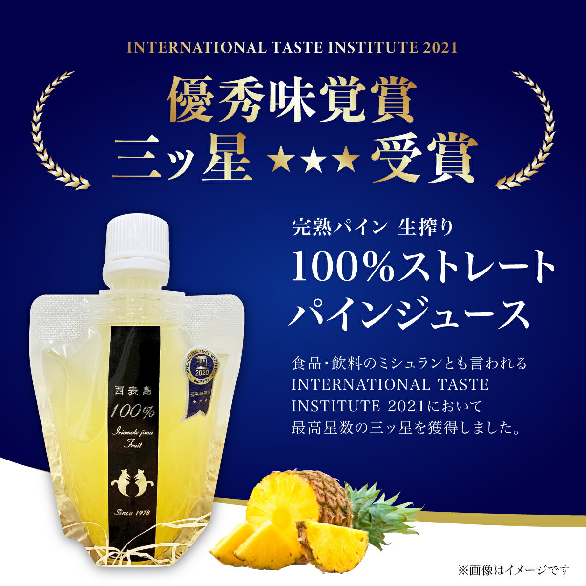 【ふるさと納税】パイン ジュース ITQI2021 三ツ星受賞 35個 【 果汁飲料 ジュース フルーツ パイン ジュース パインジュース 】