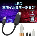 【 今ならプレゼントキャンペーン中！ 1000円ポッキリ 送料無料 】 fafe 車内 LED イルミネーション 車 LEDライト イルミネーションライト ルームライト USBライト USB ライト 車用 おしゃれ 簡単 明るい ブルー レッド 星空 ランプ スターライト カーアクセサリー