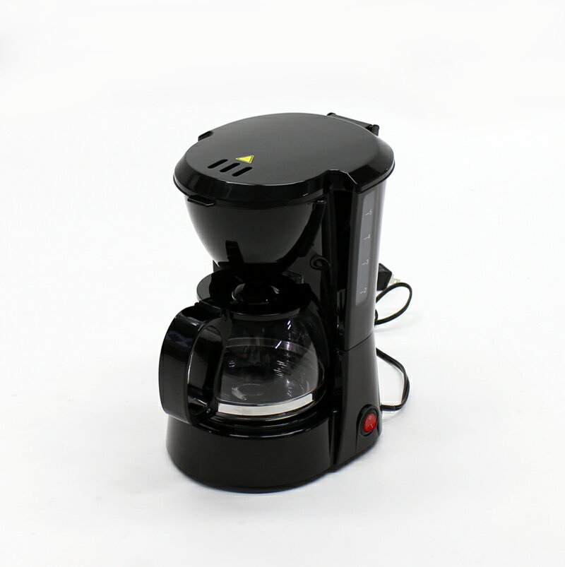 コーヒーメーカー 保温機能付 紙のフィルターは不要 過昇温度防止装置 コーヒーマシン 珈琲メーカー 5カップ容量