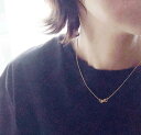 チョーカー ★初入荷★【ANNIKA INEZ/アニカイネス】Ample Clasp Necklace, Small Gold