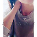 ★人気モデル★【ANNIKA INEZ/アニカイネス】Ample Clasp Necklace, Large in Silver