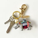 ★再入荷★【lenora dame/レノラデイム】Rhino Keychain /サイ モチーフ キーホルダー