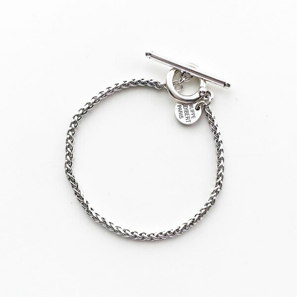 フィリップ オーディベール ★再入荷★【PHILIPPE AUDIBERT/フィリップオーディベール】Mathieu bracelet brass silver color,