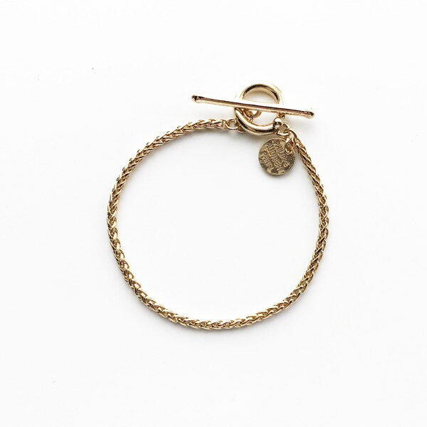 フィリップ オーディベール ★再入荷★【PHILIPPE AUDIBERT/フィリップオーディベール】Mathieu bracelet brass Light gold,